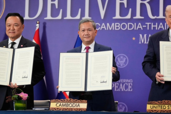 ट्रम्पको युद्धविराम दाबी असफल : सीमामा एफ-१६ बाट बमबारी, १५ थाइ सैनिक मारिए